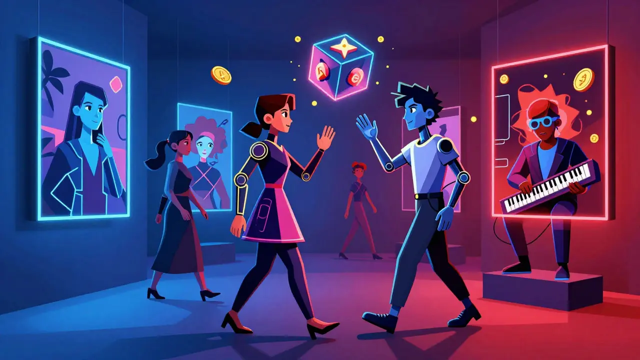 How Social Interaction Works in the Blockchain Metaverse