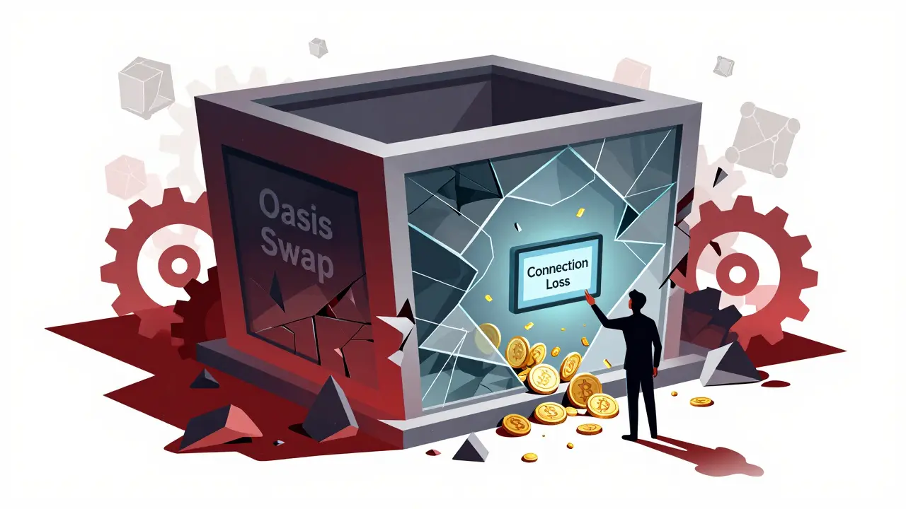Oasis Swap Crypto Exchange Review: Why This Platform Is No Longer Operational