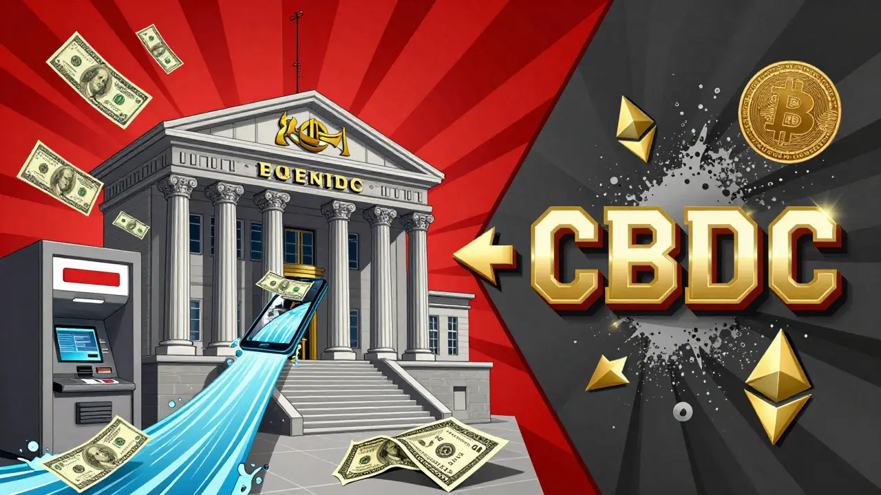 CBDC Development and Private Crypto Competition: Who Wins the Digital Money Race?