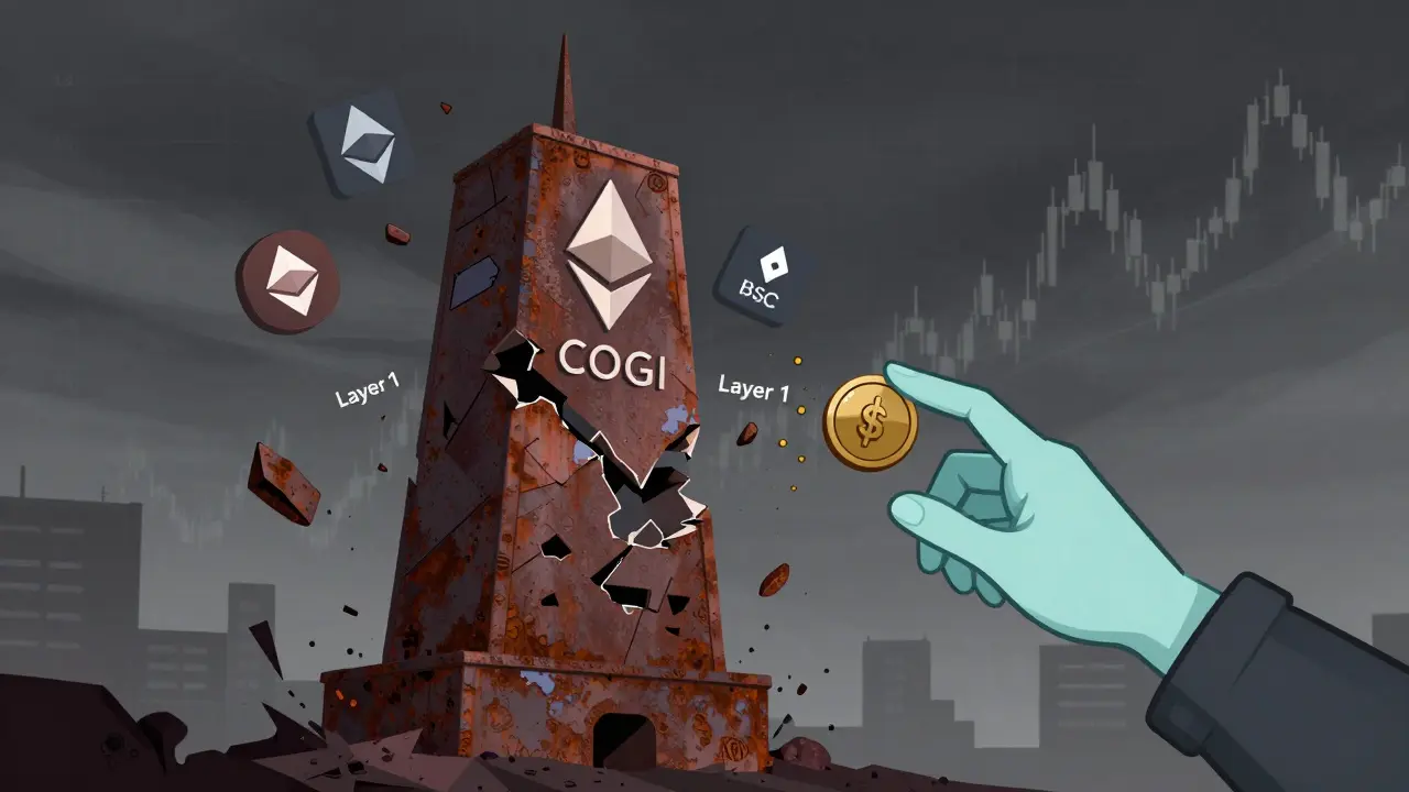 What is COGI (COGI) crypto coin? The truth about a nearly dead token