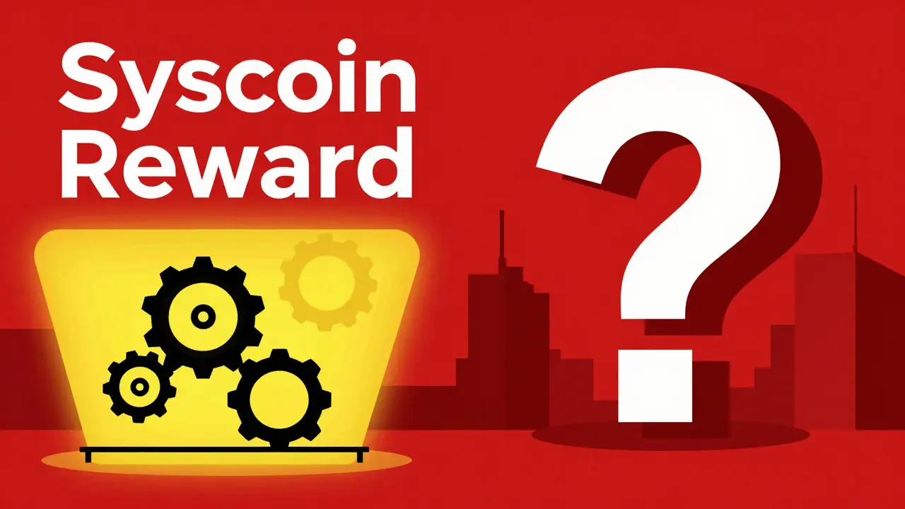 Conceptual Constructivist art showing a small gear system beside a large shadow question mark.