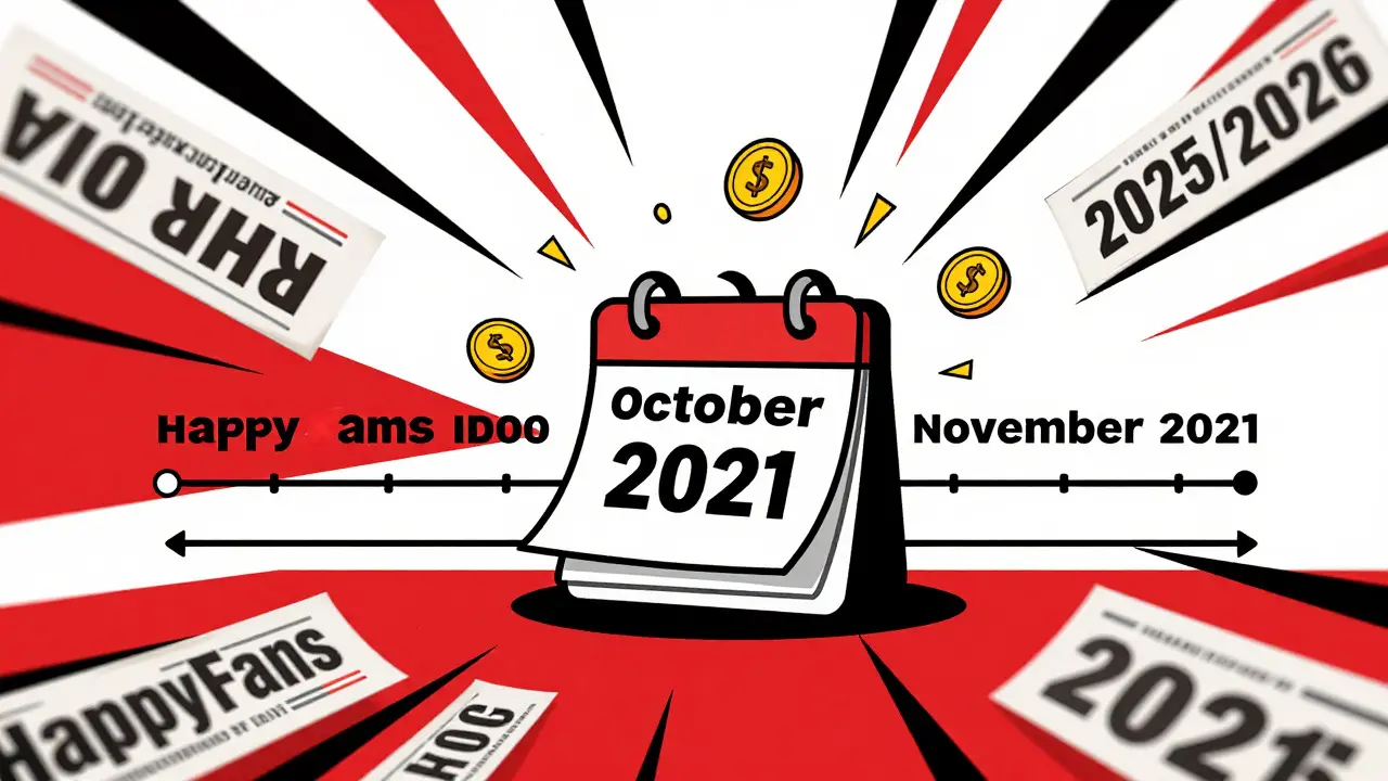HappyFans (HAPPY) IDO and Airdrop Details: Complete Guide & History